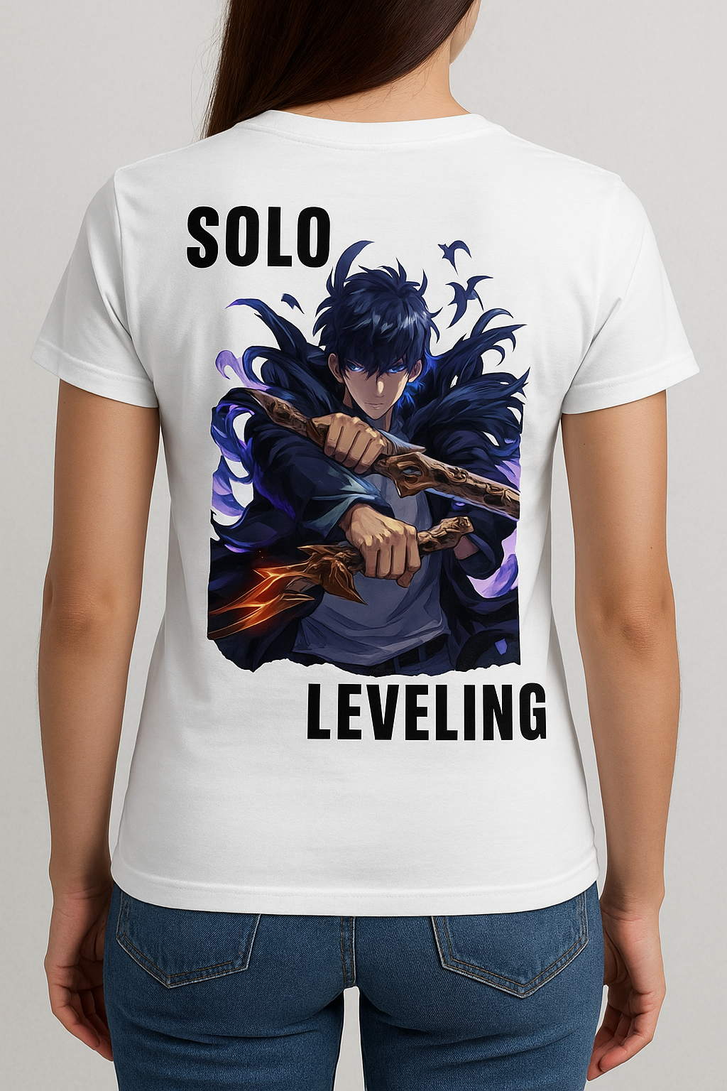 I Leveled Up Alone - Regular Cotton Lycra Tshirt